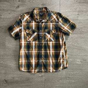 Pendleton Men’s Short Sleeve Frontier Shirt - XL